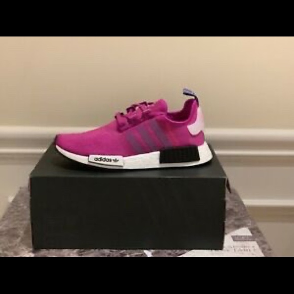 adidas NMD R1 W Vivid Pink Sneakers - Picture 3 of 8